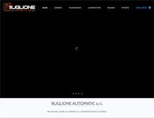 Tablet Screenshot of buglioneautomatic.it